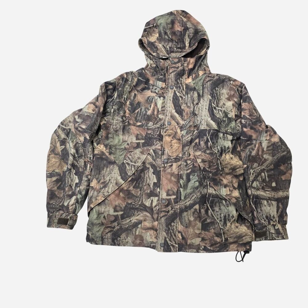 Cabela's Dry Plus Camo Rain Jacket men's large